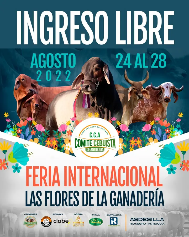 Feria Internacional de las Flores, Medellín 2022 — Hacienda Monterrey, foto 1